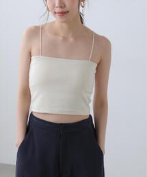 FREE'S MART | [接触冷感][UV加工]カップ付きショート丈キャミソール(キャミソール)
