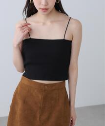 FREE'S MART | [接触冷感][UV加工]カップ付きショート丈キャミソール(キャミソール)