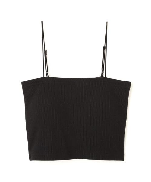 FREE'S MART（フリーズマート）の「[接触冷感][UV加工]カップ付きショート丈キャミソール（キャミソール・レディース・グレー系その他/ブラック/ホワイト・FREE）」の22枚目の写真