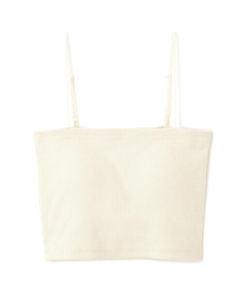 FREE'S MART（フリーズマート）の「[接触冷感][UV加工]カップ付きショート丈キャミソール（キャミソール・レディース・グレー系その他/ブラック/ホワイト・FREE）」の17枚目の写真