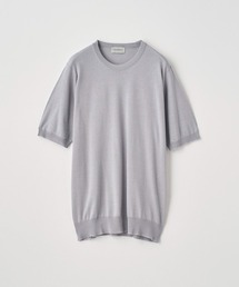 [Anglo Indian Gauze] クルーネックニットＴシャツ