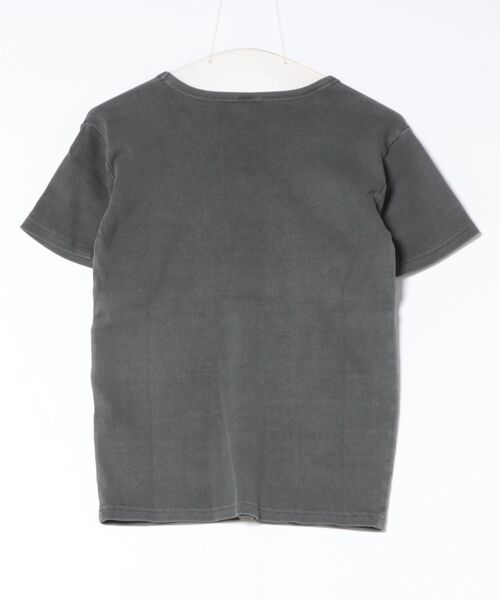 NYLAUS(ナイラス)の「【NYS】ヴィンテージ テレコ Vネック 半袖Tシャツ 無地(Tシャツ/カットソー・メンズ・ブラウン/チャコール・L/M/S)」の20枚目の写真