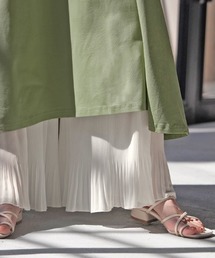 プリーツシフォンペチパンツ