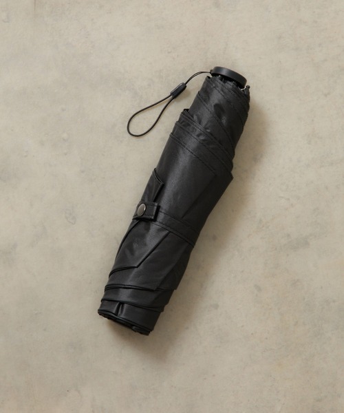 COLONY 2139（コロニートゥーワンスリーナイン）の「軽量ミニ カーボン 折り畳み傘（折りたたみ傘・レディース・ブラック/アイボリー・FREE）」の13枚目の写真