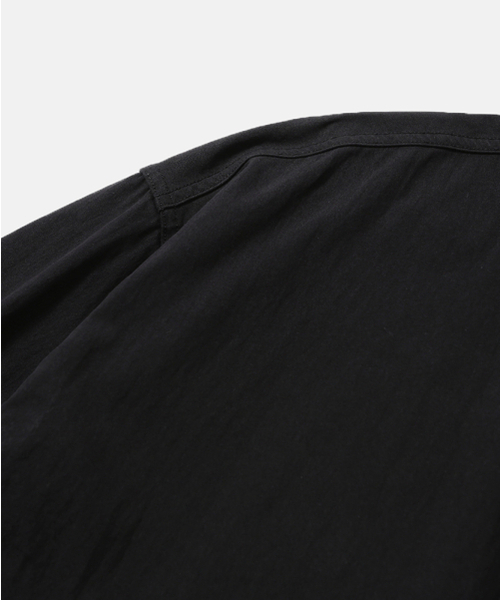 MOIF（モイフ）の「[SS26] NAVAL WORKING JACKET / BLACK（ナイロンジャケット・メンズ・その他・2(M)/1(S)/3(L)）」の4枚目の写真