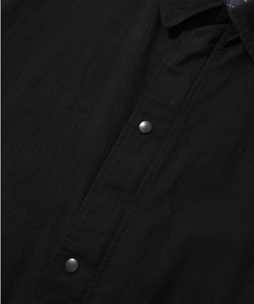 MOIF（モイフ）の「[SS26] NAVAL WORKING JACKET / BLACK（ナイロンジャケット・メンズ・その他・2(M)/1(S)/3(L)）」の5枚目の写真