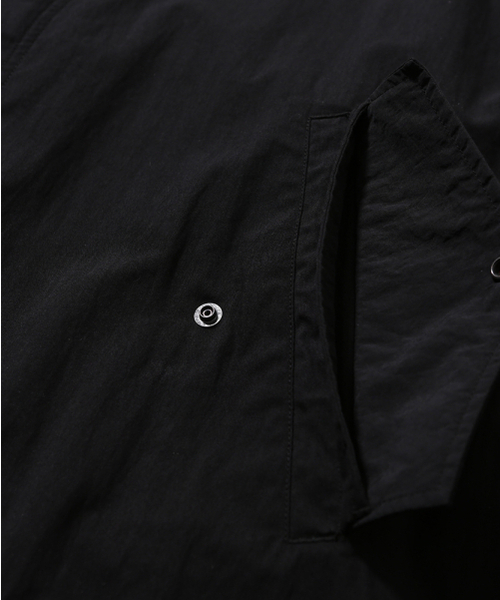 MOIF（モイフ）の「[SS26] NAVAL WORKING JACKET / BLACK（ナイロンジャケット・メンズ・その他・2(M)/1(S)/3(L)）」の6枚目の写真
