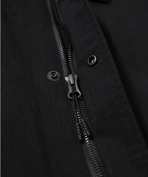 MOIF（モイフ）の「[SS26] NAVAL WORKING JACKET / BLACK（ナイロンジャケット・メンズ・その他・2(M)/1(S)/3(L)）」の10枚目の写真