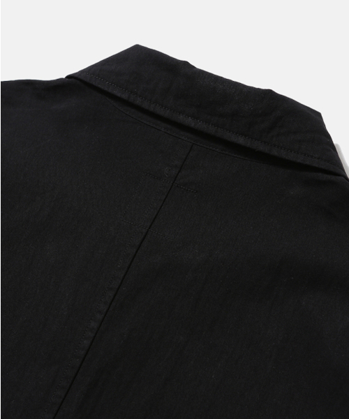 MOIF（モイフ）の「[SS26] NAVAL WORKING JACKET / BLACK（ナイロンジャケット・メンズ・その他・2(M)/1(S)/3(L)）」の12枚目の写真