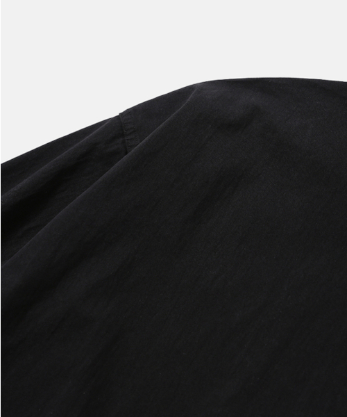 MOIF（モイフ）の「[SS26] NAVAL WORKING JACKET / BLACK（ナイロンジャケット・メンズ・その他・2(M)/1(S)/3(L)）」の13枚目の写真