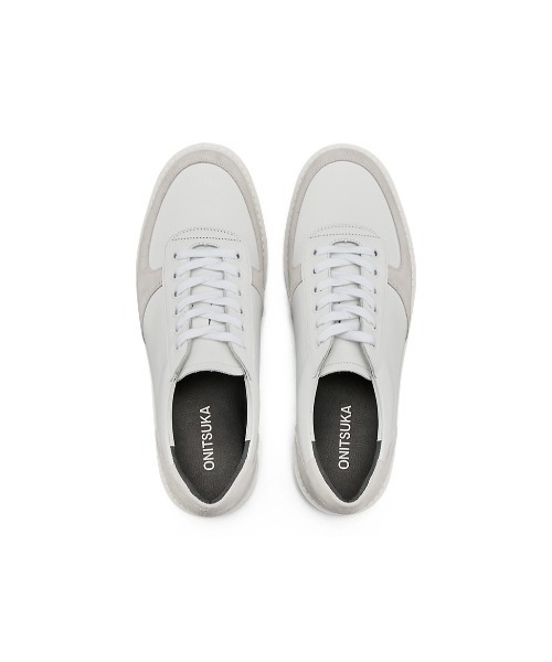 THE ONITSUKA(ジオニツカ)の「【THE ONITSUKA】COURT-S / コート エス(スニーカー・レディース・ホワイト×ホワイト/ブラック×ブラック・23.5/23/22.5/27/26.5/26/25.5/25/24.5/24/28/27.5)」の14枚目の写真