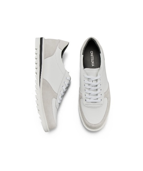 THE ONITSUKA(ジオニツカ)の「【THE ONITSUKA】COURT-S / コート エス(スニーカー・レディース・ホワイト×ホワイト/ブラック×ブラック・23.5/23/22.5/27/26.5/26/25.5/25/24.5/24/28/27.5)」の15枚目の写真