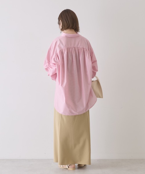 AMERICAN HOLIC（アメリカンホリック）の「【イージーケア】ナローマーメイドスカート（スカート・レディース・ネイビー/カーキ/ベージュ・L/M）」の17枚目の写真