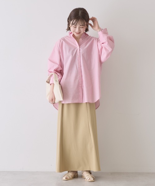 AMERICAN HOLIC（アメリカンホリック）の「【イージーケア】ナローマーメイドスカート（スカート・レディース・ネイビー/カーキ/ベージュ・L/M）」の16枚目の写真