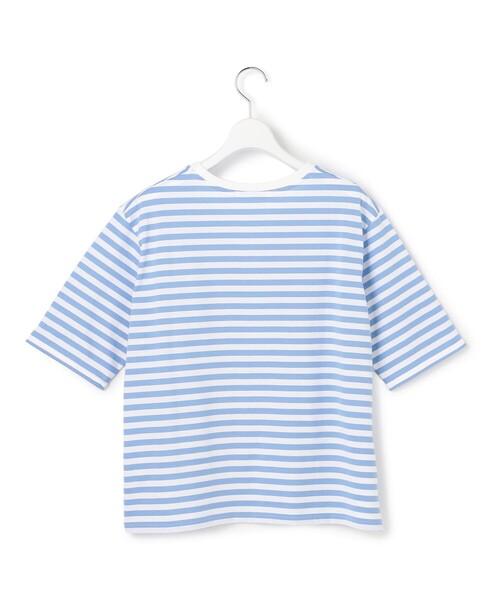 ICB(アイシービー)の「【30th ANNIVERSARY】 PARIS ボーダーTシャツ(Tシャツ/カットソー・レディース・ブラック系1/サックスブルー系1/ライトグレー系1・X-SMALL/SMALL/MEDIUM)」の8枚目の写真