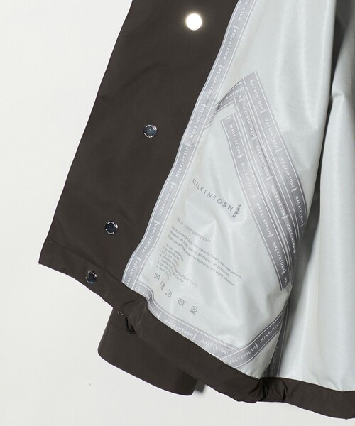 Mackintosh（マッキントッシュ）の「【別注】＜MACKINTOSH＞SKYE  SHORT/スタンドカラー ジャケット（その他アウター・メンズ・ダークブラウン・40）」の12枚目の写真