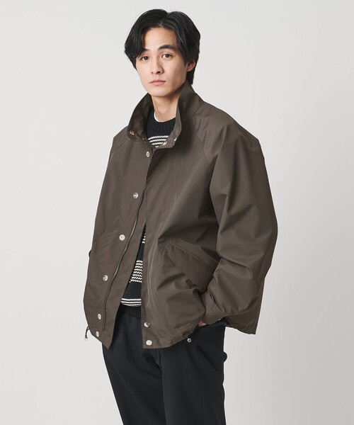 Mackintosh（マッキントッシュ）の「【別注】＜MACKINTOSH＞SKYE  SHORT/スタンドカラー ジャケット（その他アウター・メンズ・ダークブラウン・40）」の2枚目の写真