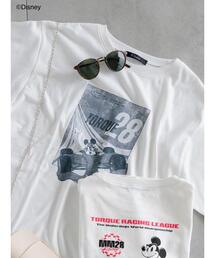 Te chichi | 【Disney】MICKEY/フロントプリントTシャツ(Tシャツ/カットソー)