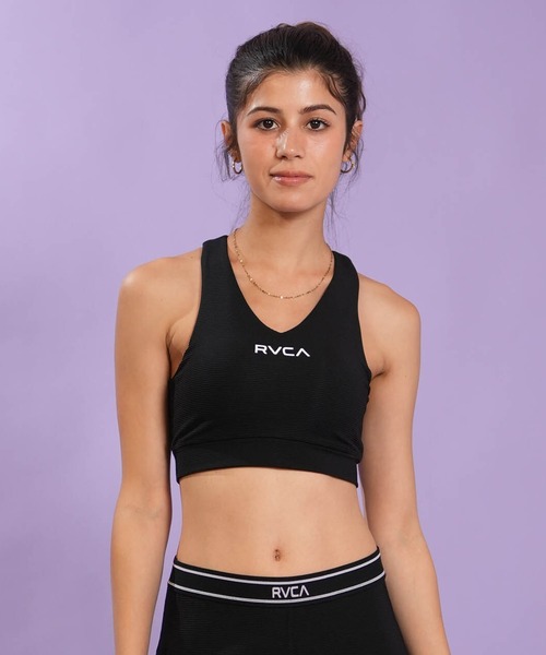 RVCA(ルーカ)の「RVCA/ルーカ ブラトップ タンクトップ スポーツブラ 水陸両用 セットアップ対応 BACK JQ BRA BG043871 UT(タンクトップ・レディース・ミント/カーキブラウン/ブラック・M/S)」の2枚目の写真