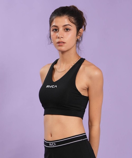 RVCA(ルーカ)の「RVCA/ルーカ ブラトップ タンクトップ スポーツブラ 水陸両用 セットアップ対応 BACK JQ BRA BG043871 UT(タンクトップ・レディース・ミント/カーキブラウン/ブラック・M/S)」の5枚目の写真