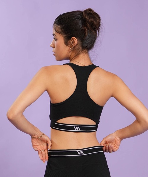 RVCA(ルーカ)の「RVCA/ルーカ ブラトップ タンクトップ スポーツブラ 水陸両用 セットアップ対応 BACK JQ BRA BG043871 UT(タンクトップ・レディース・ミント/カーキブラウン/ブラック・M/S)」の6枚目の写真