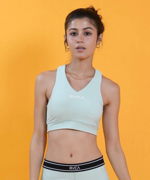 RVCA(ルーカ)の「RVCA/ルーカ ブラトップ タンクトップ スポーツブラ 水陸両用 セットアップ対応 BACK JQ BRA BG043871 UT(タンクトップ・レディース・ミント/カーキブラウン/ブラック・M/S)」の19枚目の写真