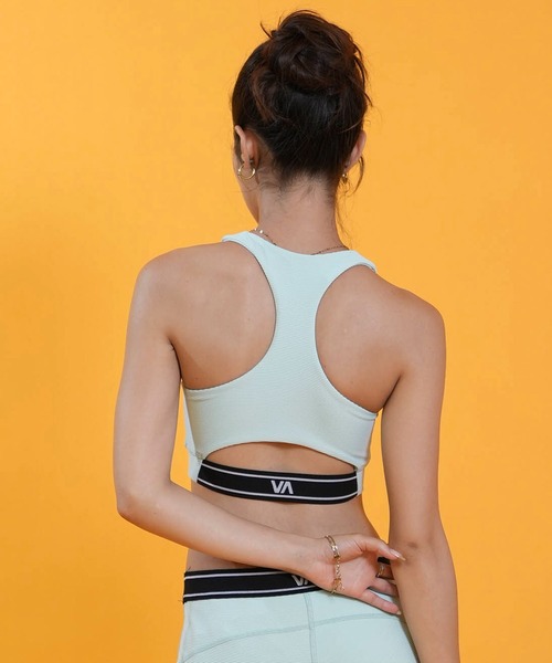 RVCA(ルーカ)の「RVCA/ルーカ ブラトップ タンクトップ スポーツブラ 水陸両用 セットアップ対応 BACK JQ BRA BG043871 UT(タンクトップ・レディース・ミント/カーキブラウン/ブラック・M/S)」の20枚目の写真