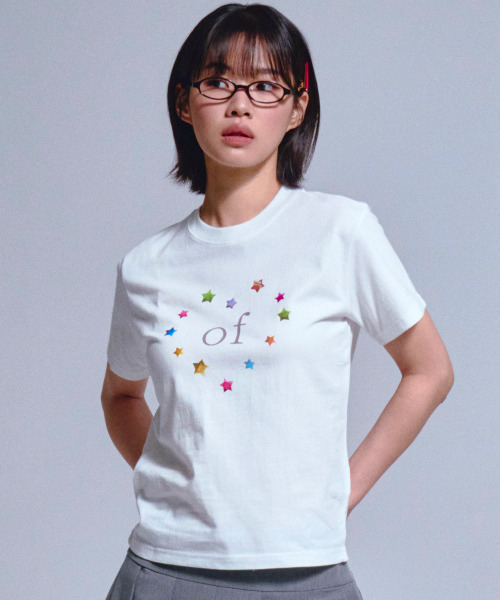 GRAVER（グレーバー）の「[ウーマン]OF STAR スリム半袖Tシャツ_2カラー（Tシャツ/カットソー・レディース・ホワイト/ブラック・ONE SIZE）」の3枚目の写真