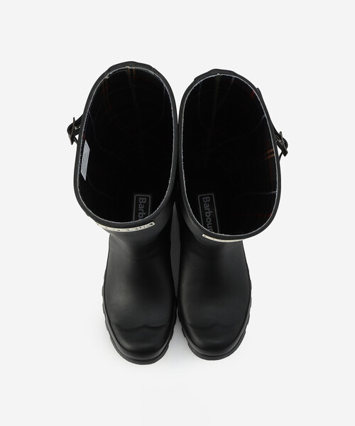 Barbour(バブアー)の「Barbour | サイドストラップ レインブーツ WOMEN(レインシューズ・レディース・ブラック・3/5/4)」の6枚目の写真
