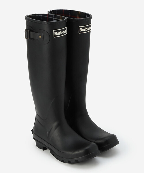 Barbour サイドストラップレインブーツ　ブラック Barbour | サイドストラップ レインブーツ WOMEN（レインシューズ
