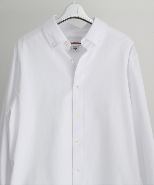 LINDER SPORT（リンダースポーツ）の「LINDER SPORT Oxford shirt（Tシャツ/カットソー・メンズ・ネイビー/ホワイト・SMALL/MEDIUM）」の4枚目の写真