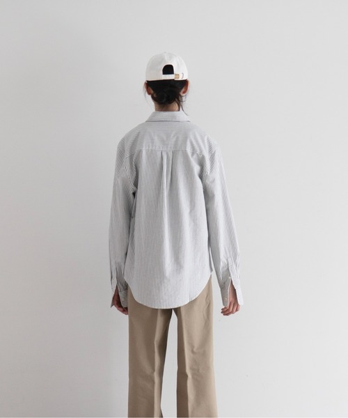 LINDER SPORT（リンダースポーツ）の「LINDER SPORT Oxford shirt（Tシャツ/カットソー・メンズ・ネイビー/ホワイト・SMALL/MEDIUM）」の10枚目の写真