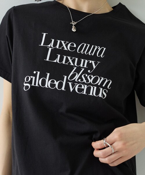 GALLEST（ギャレスト）の「ボックスシルエットTシャツ（Tシャツ/カットソー・レディース・ブラック/ピンク系/ホワイト・38）」の14枚目の写真