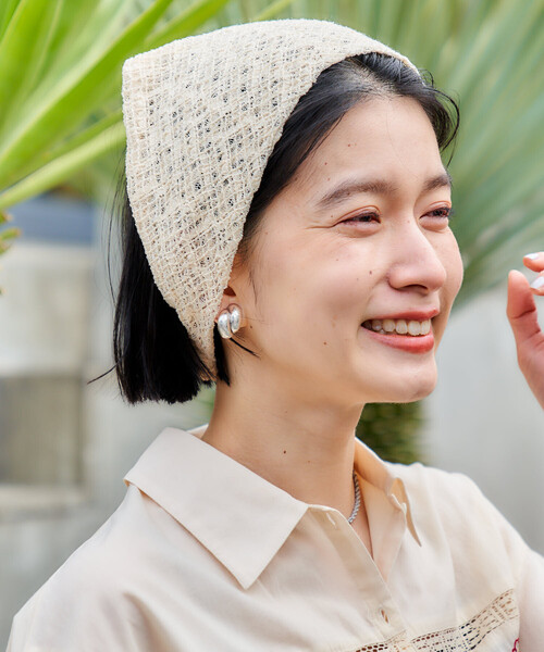 シアー三角 ヘアバンド（ヘアバンド）｜FREAK'S STORE（フリークス