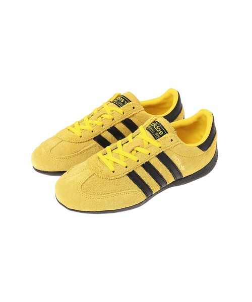 adidas（アディダス）の「adidas HANDBALLSPEZIALLOPROW KJ3627（スニーカー・レディース・イエロー・23.5cm/24cm/24.5cm/25cm/23cm）」の2枚目の写真