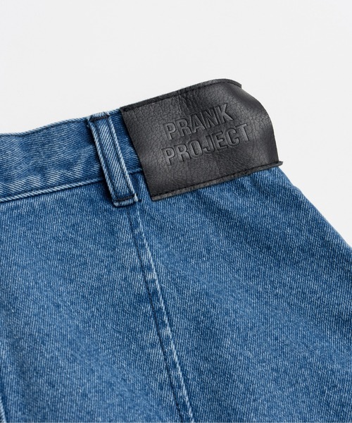 PRANK PROJECT(プランクプロジェクト)の「【2026Summer Pre-Order】スーパーコクーンデニムパンツ / Super Cocoon Denim Pants(デニムパンツ・レディース・ブルー/オリーブ・34/36/38)」の9枚目の写真