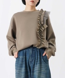 LUCA/LADY LUCK LUCA | LC/LLL ライトダンボールアシメフリルプルオーバー(Tシャツ/カットソー)