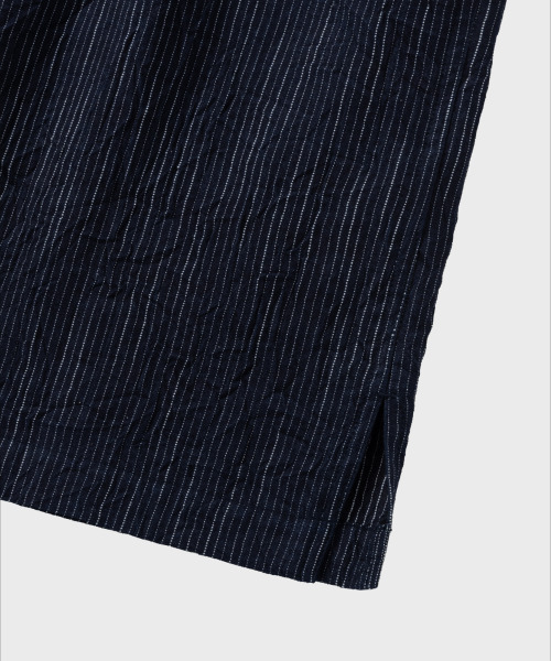 NONBLANK(ノンブランク)の「ナイトレーンHSシャツ_INDIGO(シャツ/ブラウス・メンズ・ダークネイビー・MEDIUM/LARGE/X-LARGE)」の9枚目の写真