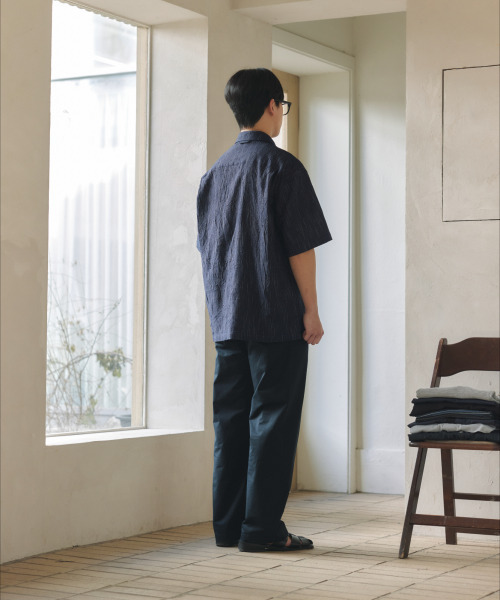 NONBLANK(ノンブランク)の「ナイトレーンHSシャツ_INDIGO(シャツ/ブラウス・メンズ・ダークネイビー・MEDIUM/LARGE/X-LARGE)」の15枚目の写真