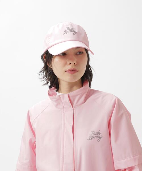 Jack Bunny!!(ジャックバニー)の「【Jack Bunny!!】レインキャップ (UNISEX)(キャップ・レディース・ピンク/ホワイト/ネイビー・FREE)」の15枚目の写真