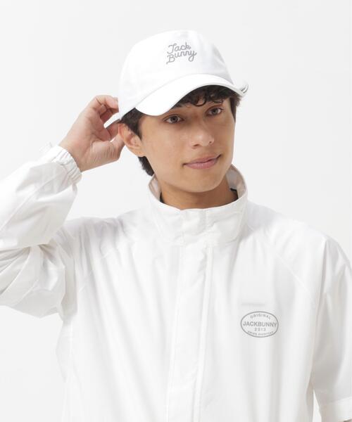 Jack Bunny!!(ジャックバニー)の「【Jack Bunny!!】レインキャップ (UNISEX)(キャップ・レディース・ピンク/ホワイト/ネイビー・FREE)」の2枚目の写真
