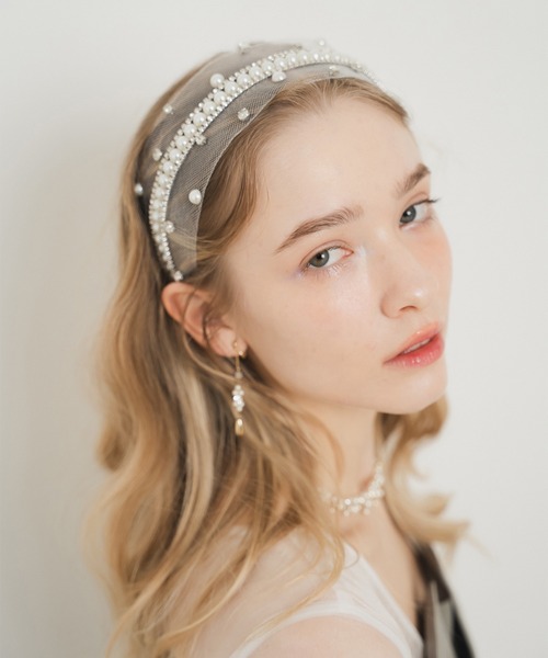 Dorry Doll(ドリードール)の「ビジューデザインカチューシャ(カチューシャ・レディース・ホワイト・FREE)」の8枚目の写真
