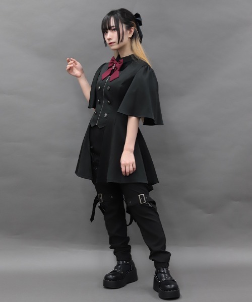 NIBBLE POISON（ニブルポイズン）の「ケープデザインロングベスト