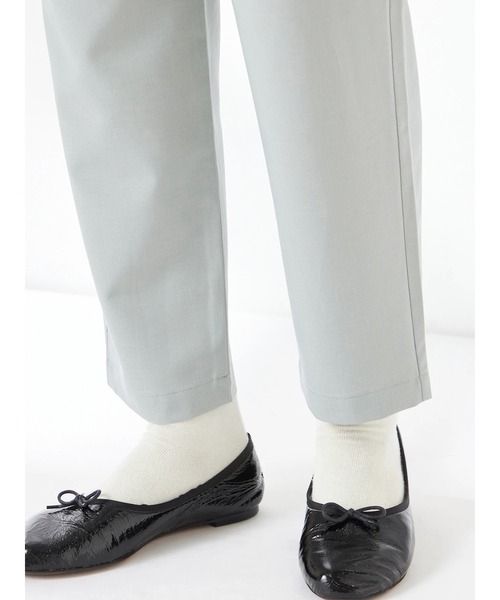 McGREGOR（マックレガー）の「Ｒｅｆｌａｘクロップドテーパードパンツ（その他パンツ・レディース・ネイビー/ライトブルー/ブラック・M/L）」の16枚目の写真