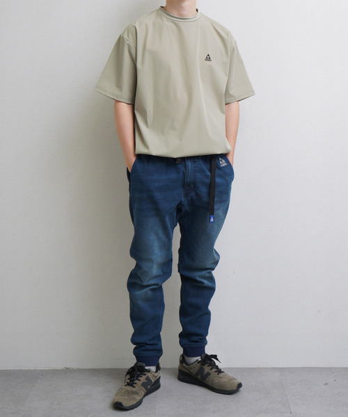 GERRY(ジェリー)の「GEERY 冷感ナイロン裾ドローコード付半袖Tシャツ(Tシャツ/カットソー・メンズ・ブラウン/ブラック/ベージュ・X-LARGE/LARGE/MEDIUM)」の21枚目の写真