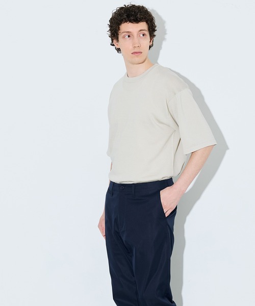 coca（coca）（コカ）の「半袖クルーネックニット（ニット/セーター・メンズ・ブラック/ライトグレー・XL/M/L）」の12枚目の写真