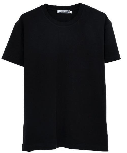 BENUSTA(ベヌスタ)の「『BENUSTA/ベヌスタ』しっとり無地半袖Tシャツ【GC】(Tシャツ/カットソー・メンズ・ブラック/グレー/ホワイト・3L/XL/L/M)」の14枚目の写真