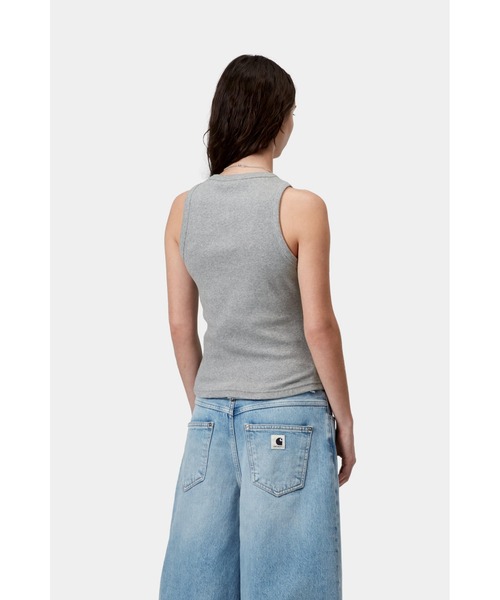 Carhartt WIP（カーハートダブリューアイピー）の「W' Philips A-Shirt（タンクトップ・レディース・ブラック/グレー/ホワイト・LARGE/MEDIUM/SMALL）」の10枚目の写真