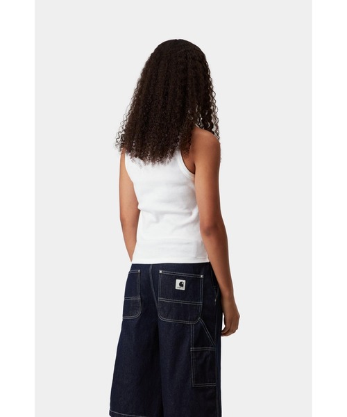 Carhartt WIP（カーハートダブリューアイピー）の「W' Philips A-Shirt（タンクトップ・レディース・ブラック/グレー/ホワイト・LARGE/MEDIUM/SMALL）」の12枚目の写真