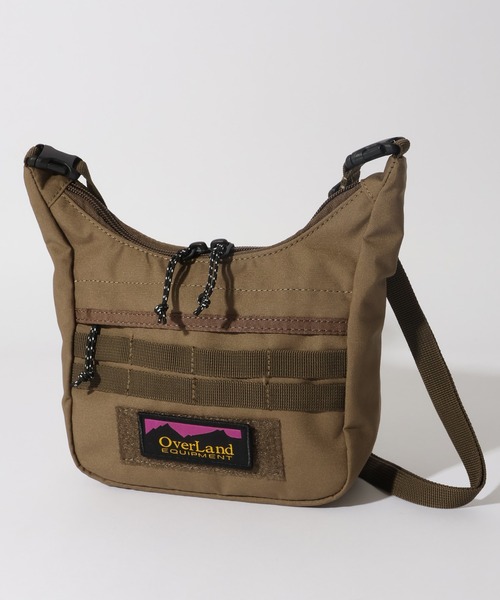 Overland（オーバーランド）の「【OverLand EQUIPMENT/オーバーランドイクイップメント】MINISHOULDER（ショルダーバッグ・メンズ・ブラック/ベージュ/オリーブ・FREE）」の2枚目の写真